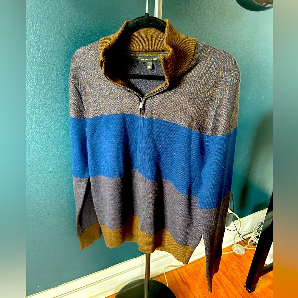 Banana Republic Full Zip Sweater